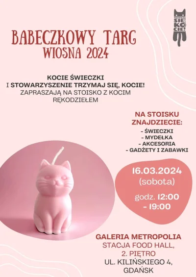 stowarzyszenie-trzymaj-sie-kocie - Już w sobotę 😍 

Będziemy na Babeczkowy Targ 🩷 a...