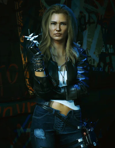 Sandrinia - Była ankieta o najprzystojniejszego mężczyznę w Cyberpunku i zwycięzcą ok...