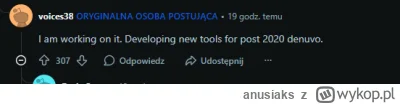 anusiaks - @zaye93: Z tego co pisał na reddit to opracowuje narzędzie do łamania denv...