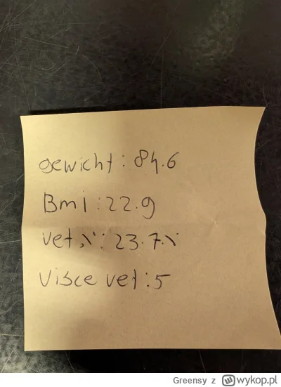 Greensy - Spasłem się jak świnia niestety, komfort psychiczny i zawodowy też ma jedna...