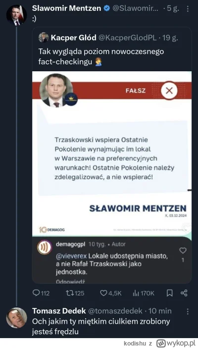 kodishu - Dedek nie bierze jeńców i nie gryzie się w język (⌐ ͡■ ͜ʖ ͡■)
#dedek #humor...