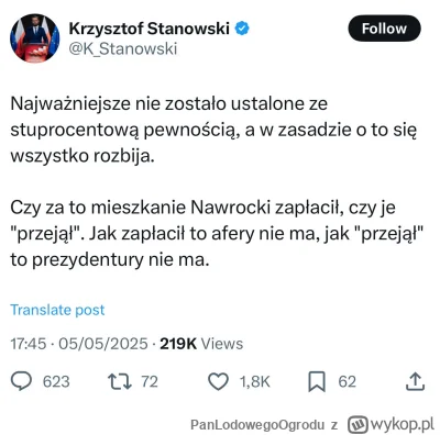 PanLodowegoOgrodu - Ha tfu na niego #stanowski #wybory