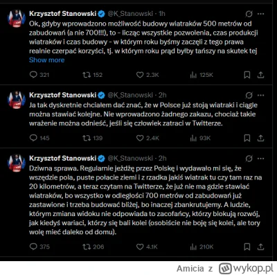 Amicia - Nawrockiemu sie lekko dostalo za te wiatraki i krzysiu sie odpalil

#bekazpi...