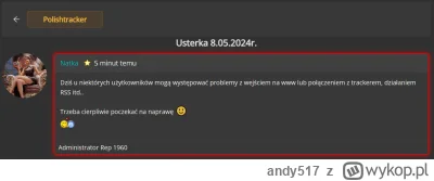 andy517 - no i się zaczęło... Polishource 2.0?

 #polishtracker #piratujo #piractwo #...