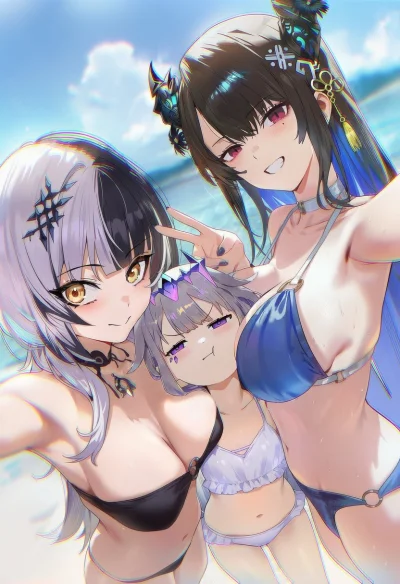 arkan997 - #anime #randomanimeshit #hololive #nerissaravencroft #shiorinovella #oppai