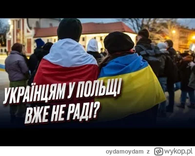 oydamoydam - W ukraińskiej telewizji relacjonują spadek poparcia w Polsce dla pomocy ...