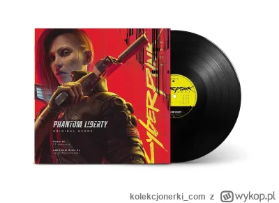 kolekcjonerki_com - Do przedsprzedaży trafił czarny winyl 180g z muzyką z Cyberpunk 2...