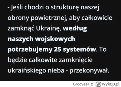 Grooveer - 25 baterii Patriot i Ukraina będzie bezpieczna
#ukraina #wojna #rosja #pol...