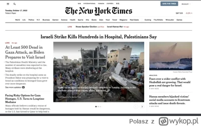 Polasz - Śpieszmy się czytać gazety, tak szybko zmieniają tytuły 
#izrael #palestyna ...