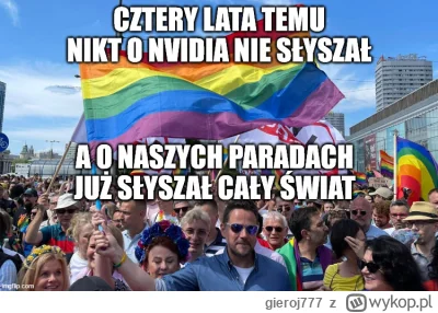 gieroj777 - nigdy go o inteligencję nie posądzałem ale teraz pojechał po bandzie. nie...