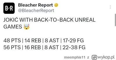 meemphis11 - Czy kiedykolwiek wcześniej ktoś zdobył w b2b 104 punkty?
Możemy się tylk...