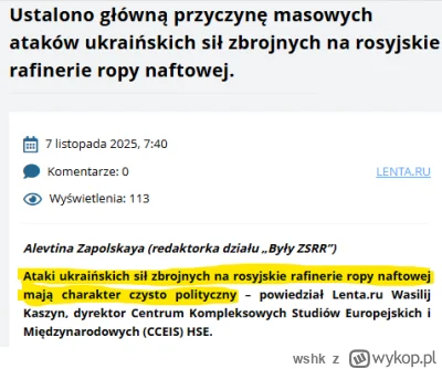 wshk - Teraz już wiemy.

#ukraina #rosja #ruskapropaganda #rosjawstajezkolan