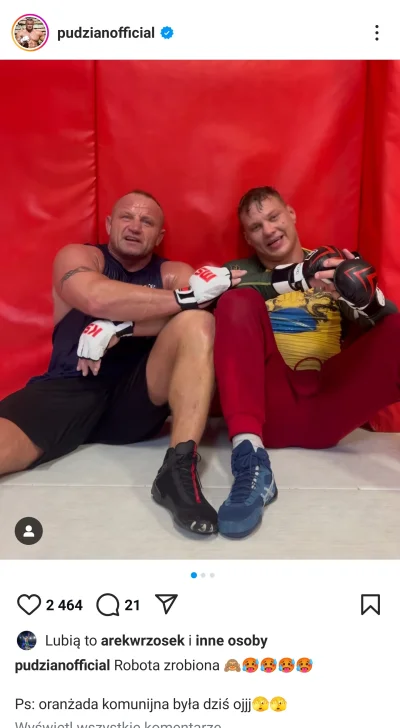 veveveve - Pudzian nie wysyłaj mu sygnałów bo on je źle odbiera

#famemma