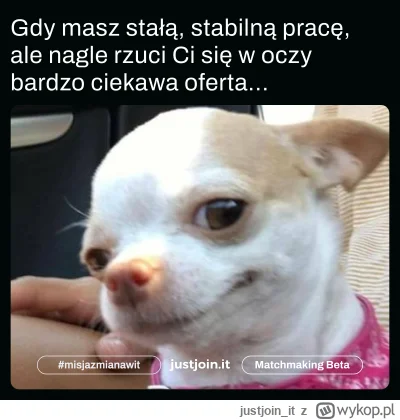 justjoin_it - Zawsze warto mieć #backup plan dlatego powstał Matchmaking Beta. Co to ...