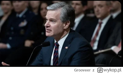 Grooveer - Ukraina musi bronić się przed Rosją a USA przed Chinami. 
 Szef FBI Christ...