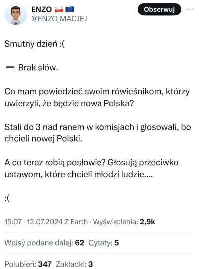 Gours - Autentycznie jestem zażenowany tym, jak bardzo ludzie nie rozumieją polityki ...