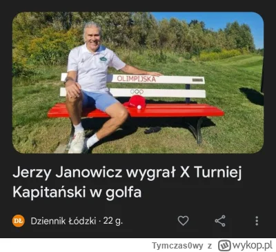 Tymczas0wy - Tenisista, padlarz, golfista, streamer Jerzy Janowicz. Prawdziwy człowie...