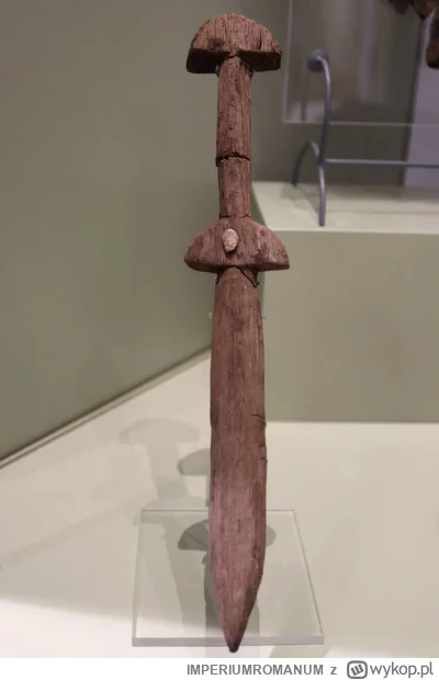 IMPERIUMROMANUM - Mały miecz rzymski z Vindolanda

Mały drewniany rzymski miecz znale...