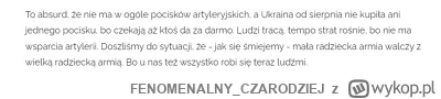 FENOMENALNY_CZARODZIEJ - @neurotiCat: i tu jest pies pogrzebany, Ukraina potrzebuje i...