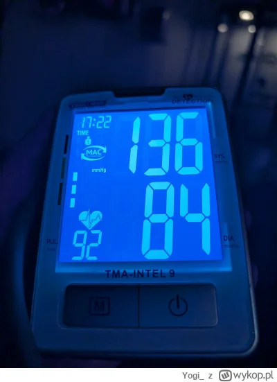 Yogi_ - Mireczki, zmierzyłem sobie ciśnienie przed chwilą i niby jest w miarę ok, tro...