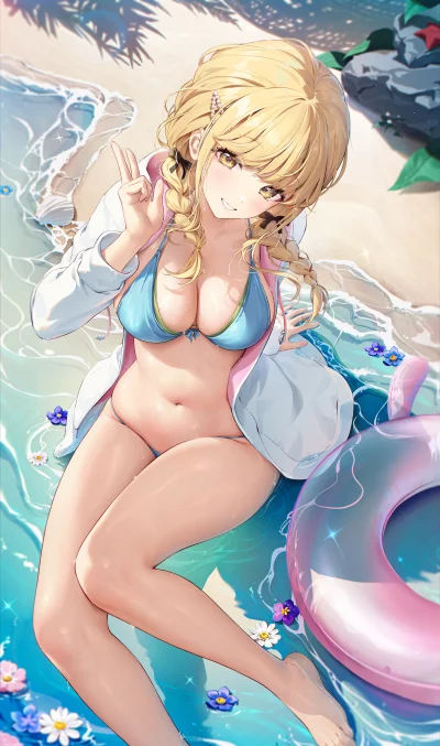 pescia - #kotonefujita #gakuenidolmaster #idolmaster #anime #randomanimeshit #swimsui...