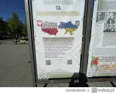 muskutanin - W centrum Kijowa powstała wystawa ukraińskiego IPN ⁦opisująca pomoc Pols...
