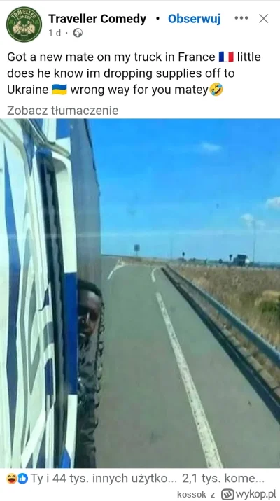 kossok - #heheszki #humorobrazkowy #przypadkowymurzyn