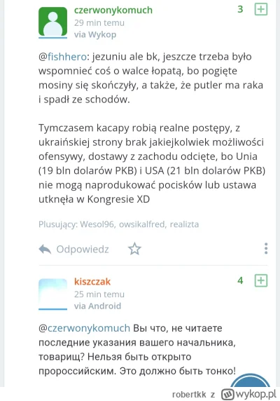 robertkk - Wykop.ru juz oficjalnie, wpis po rosyjsku ma wiecej plusow niz zwykly ( ͡°...