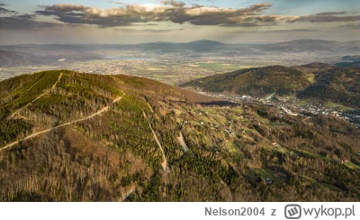Nelson2004 - Taki widok na #szczyrk i #beskidy . W oddali trochę widać #Pilsko i #Bab...