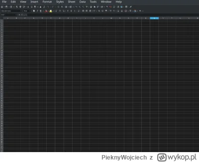 PieknyWojciech - dla odmiany tak wygląda Calc