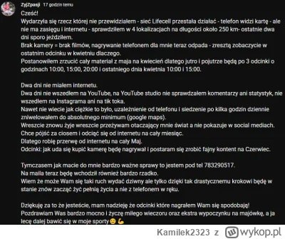 Kamilek2323 - @swinkapl: na wykopie nic nie zginie xD