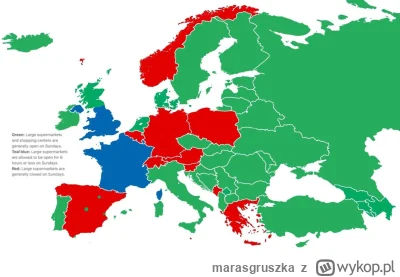 marasgruszka - Niedziele handlowe w Europie

#niedzielahandlowa #ciekawostki #gospoda...