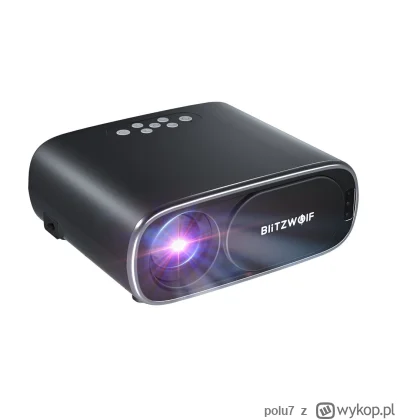 polu7 - Blitzwolf BW-V4 1080P Projector w cenie 175.99$ (761.11 zł) | Najniższa cena:...