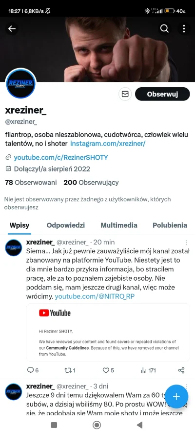 spiewana-pilka-nozna - @b0b3r: no ale daje 90% że to i tak kanał nitro był, więc c--j...
