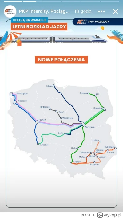 N331 - @LebronAntetokounmpo: wakacyjna oferta PKP dla Polski. A potem zdziwnie czemu ...