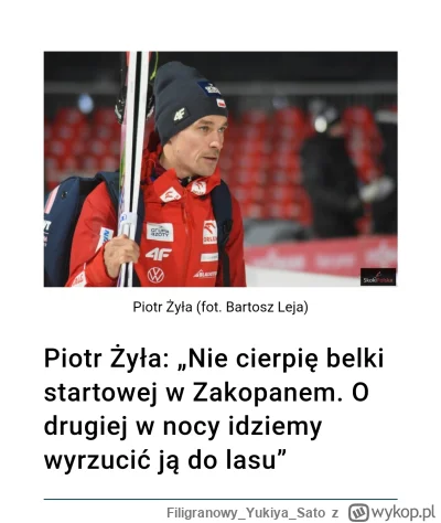 FiligranowyYukiyaSato - A wystarczyło spełnić plan i byłaby pierwsza dziesiątka #skok...