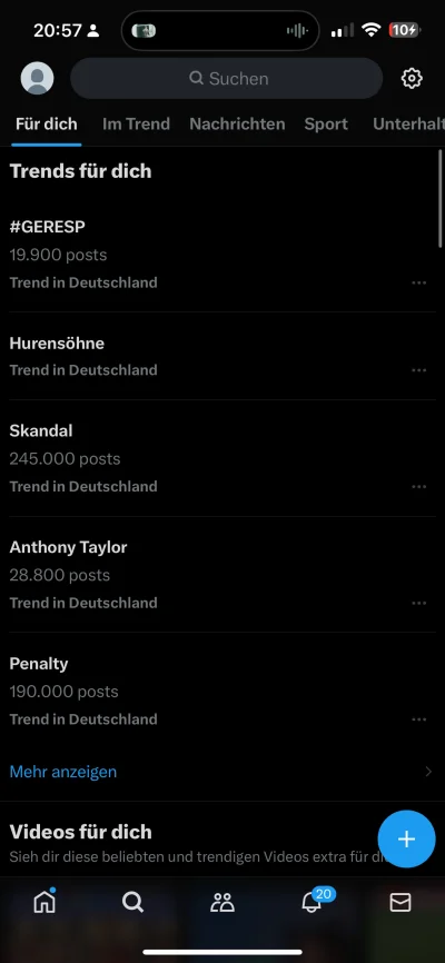 EvineX - Trendy na X w #niemcy xD 

„GERESP

#!$%@?

Skandal

Penalty”

#mecz