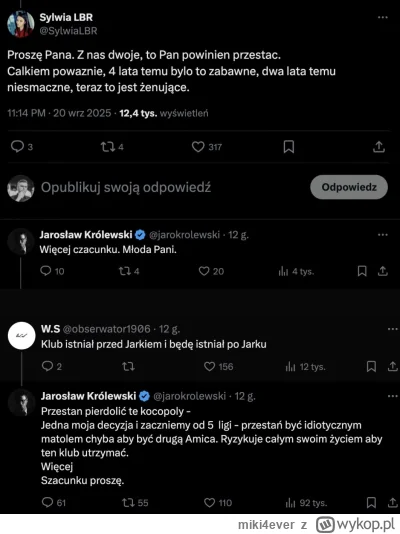 miki4ever - #wislakrakow prezes was chce spuścić do5 ligi:)
