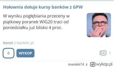 maniek74 - #gielda

czy uśmiechnięty82 zrobił już pierdyliard wysrywów na temat tego,...