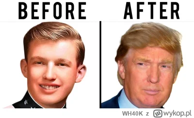 WH40K - #ameryka #trump
Wow! Trump's hair is like a history of hair transplant techni...