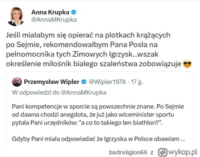 badreligion66 - #polityka O jaki sport mogło chodzić pani poseł to chyba każdy się do...