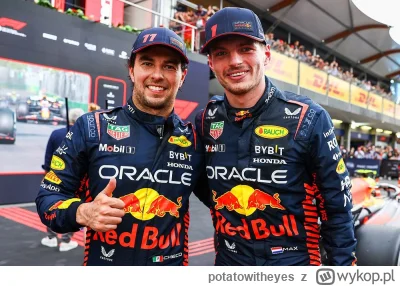 potatowitheyes - #f1 
Co za zespół. Max startował dziś z 17 miejsca a Sergio z 12. W ...