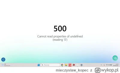 mieczyslaw_kopec - Siema. Loguję się na  speakly na chrome, na opere i przez ułamek s...