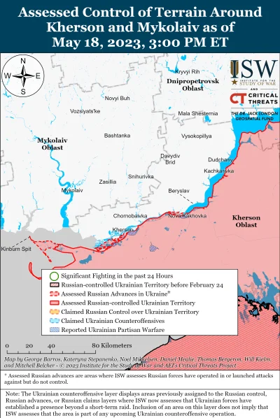 Kagernak - Południowa Ukraina 

Rosyjski bloger wojskowy twierdził, że siły ukraiński...