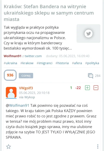 S.....a - O to typowy aktywny użytkownik z tagu #ukraina. Sranie na Polske i wybielan...