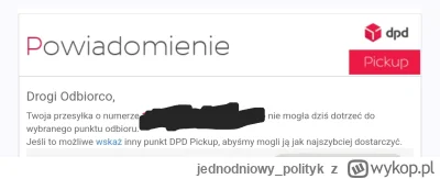 jednodniowy_polityk - Przekierowałem sobie paczke DPD do najbliższej Żabki, bo wiadom...