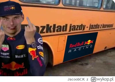 JacoobCK - #f1 wszyscy zapoznali się z dzisiejszym rozkładem jazdy? ( ͡° ʖ̯ ͡°)