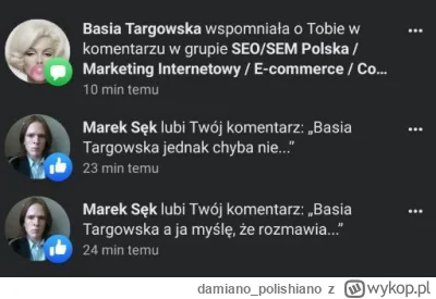 damiano_polishiano - Jest ktoś w stanie napisać na grupie FB "SEO/SEM Polska / Market...