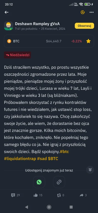 jan-janowicki - #binance  #kryptowaluty #bitcoin 
Co te binance mi wyświetla to ja ni...