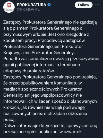 anysz - Całe szczęście mają uzurpatorka Bodnara i was kwiczydła peowskie w dupie haha